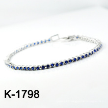 Fashion Silver Micro Pave CZ Setting Jewelry Bracelet (K-1798. JPG)